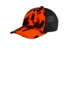 'Port Authority C892 Youth Performance Camouflage Mesh Back Snapback Cap'