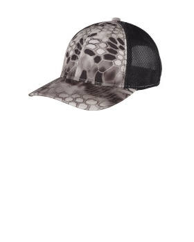 'Port Authority C892 Youth Performance Camouflage Mesh Back Snapback Cap'