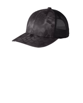 'Port Authority C892 Youth Performance Camouflage Mesh Back Snapback Cap'