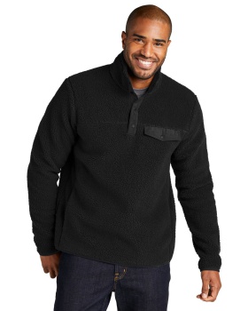 'Port Authority F140 Men's Camp Fleece Snap Pullover'