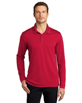 'Port Authority K110LS Men's Dry Zone UV Micro Mesh Long Sleeve Polo'