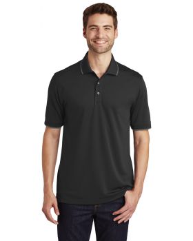 'Port Authority K111 Men's Dry Zone UV Micro-Mesh Tipped Polo'