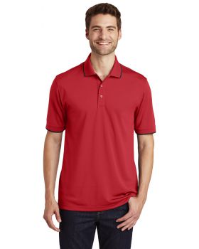 'Port Authority K111 Men's Dry Zone UV Micro-Mesh Tipped Polo'