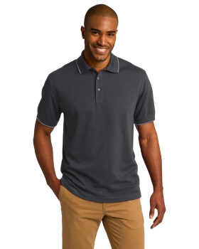 'Port Authority K454 Rapid Dry Tipped Polo'