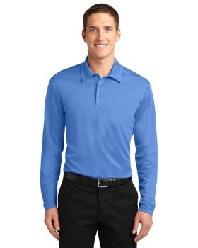 'Port Authority K540LS Silk Touch Performance Long Sleeve Polo Shirt'
