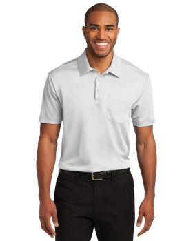 Port Authority K540P Silk Touch Performance Pocket Polo Shirt