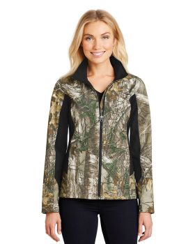 Port Authority L318C Ladies Camouflage Colorblock Soft Shell