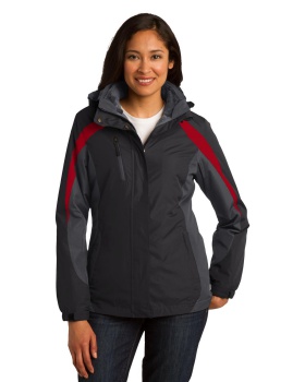 'Port Authority L321 Ladies Colorblock 3-in-1 Jacket'