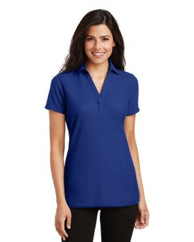 'Port Authority L5001 Ladies Silk Touch Y-Neck Polo'