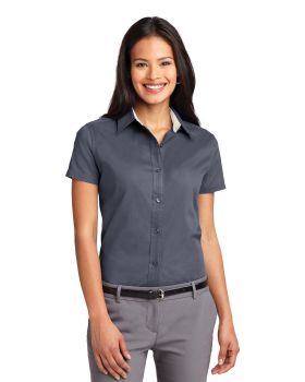 'Port Authority L508 Ladies Short Sleeve Easy Care Shirt'