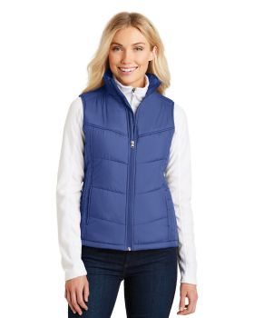 Port Authority L709 Ladies Polyester Shell Puffy Vest 