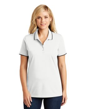 'Port Authority LK111 Women's Dry Zone UV Micro-Mesh Tipped Polo'