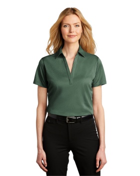 'Port Authority LK542 Ladies Heathered Silk Touch  Performance Polo.'