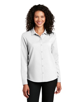 'Port Authority LW401 Ladies Long Sleeve Performance Staff Shirt'