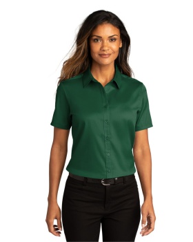 Port Authority LW809 Ladies' Short Sleeve SuperPro React Twill Shirt