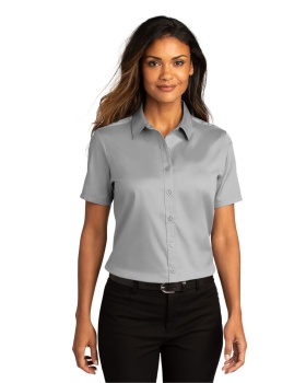 'Port Authority LW809 Ladies' Short Sleeve SuperPro React Twill Shirt'