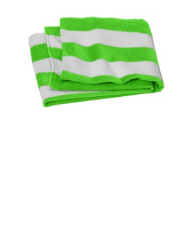 Port Authority PT45 Value Cabana Stripe Beach Towel