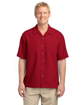 Port Authority S536 Patterned Easy Care Camp Shirt