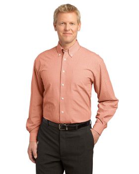 'Port Authority S639 Plaid Pattern Easy Care Shirt'