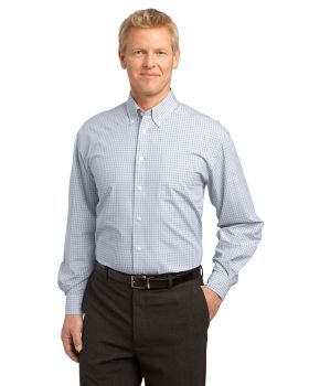 Port Authority S639 Plaid Pattern Easy Care Shirt