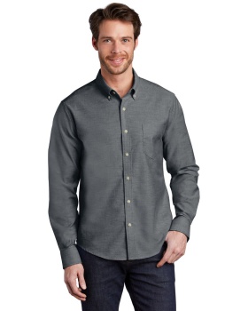 'Port Authority S651 Men's Untucked Fit Superpro Oxford'