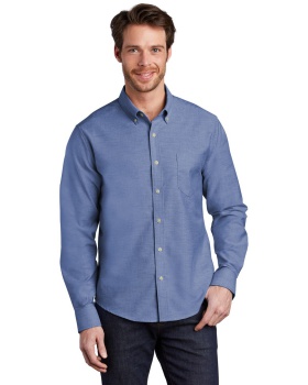 'Port Authority S651 Men's Untucked Fit Superpro Oxford'