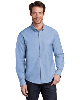 'Port Authority S651 Men's Untucked Fit Superpro Oxford'