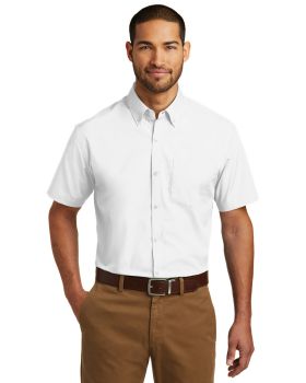 Port Authority W101 Short Sleeve Carefree Poplin Shirt