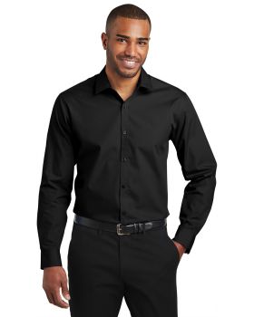 'Port Authority W103 Men's Slim Fit Carefree Poplin Shirt'