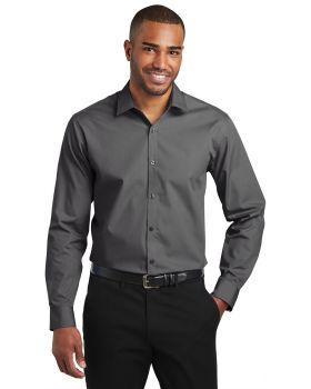 'Port Authority W103 Slim Fit Carefree Poplin Shirt'