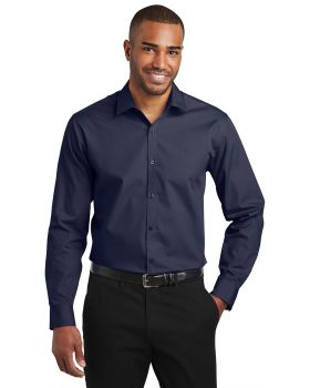 'Port Authority W103 Slim Fit Carefree Poplin Shirt'