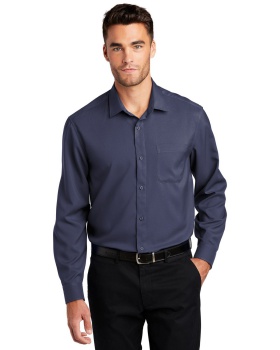 'Port Authority W401 Men's Long Sleeve Performance Staff Shirt'