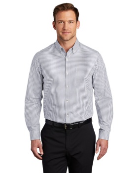 'Port Authority W644 Men's Broadcloth Gingham Easy Care Shirt'