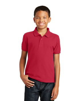 'Port Authority Y100 Youth Core Classic Pique Polo'