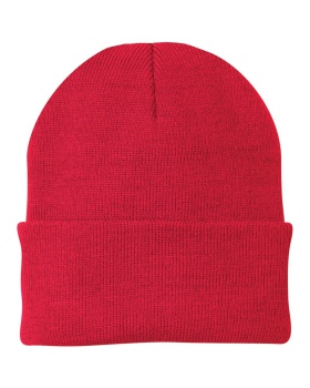 Port & Company CP90 Folding Cuff for Easy Embroidery Knit Cap