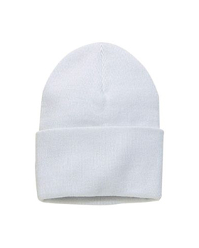 'Port & Company CP90 Folding Cuff for Easy Embroidery Knit Cap'