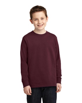 'Port & Company PC54YLS Youth Long Sleeve Core Cotton T-Shirt'