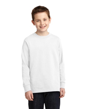 Port & Company PC54YLS Youth Long Sleeve Core Cotton T-Shirt