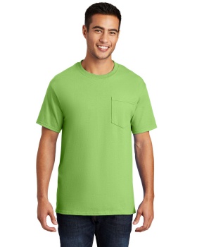 'Port & Company PC61P Men's Essential T-Shirt with Pocket'