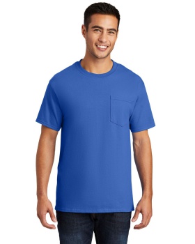 'Port & Company PC61P Men's Essential T-Shirt with Pocket'