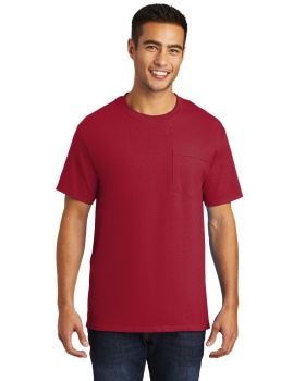 'Port & Company PC61PT Tall Essential Fitted Pocket T-Shirt'
