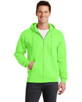 Port & Company PC78ZH Core Fleece Full Zip Hooded Sweatshirt