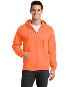 Port & Company PC78ZH Core Fleece Full Zip Hooded Sweatshirt
