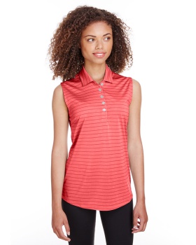 'Puma Golf 597222 Ladies Rotation Stripe Sleeveless Polo'