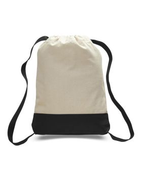 Q-Tees Q125700 Canvas Sport Backpack