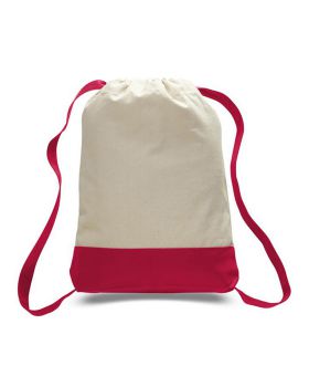 'Q-Tees Q125700 Canvas Sport Backpack'