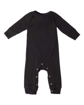 Rabbit Skins 4412 Infant Long Legged Baby Rib Bodysuit