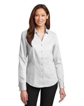 'Red House RH63 Ladies French Cuff Non Iron Pinpoint Oxford Dusk Shirt'