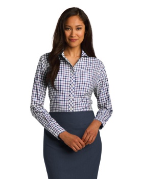 'Red House RH75 Ladies Tricolor Check Non-Iron Shirt'