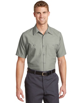 Red Kap SP24L Short Sleeve Work Shirt Long Size